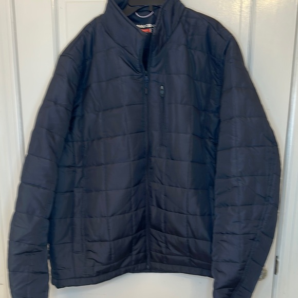 Hawke & Co Black Union Square Puffer Jacket size XXL NWT - Picture 1 of 4